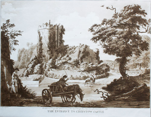 Paul Sandby: Chespstow Castle